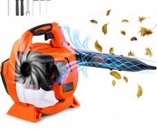 Gas Leaf Blower, 26CC 2-Cycle Handheld Leaf Blower with A Fuel Tank, 2-in-1Gas-powered Blower 425CFM Air Volume 156MPH Speed