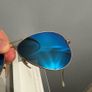 Ray Ban Aviator Mirror Blue Image 3