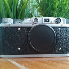 Refurbished Zorki-1 Cla'D New Curtains, 35mm Film Camera, EXC+ Condition,M39 Leica Mount, 634301