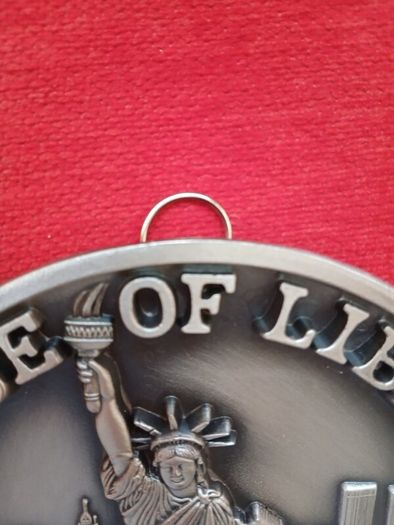 New York Metal Plaque