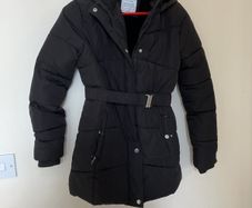 Girls coat black