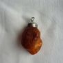 Baltic amber brooch and pendant set Image 4