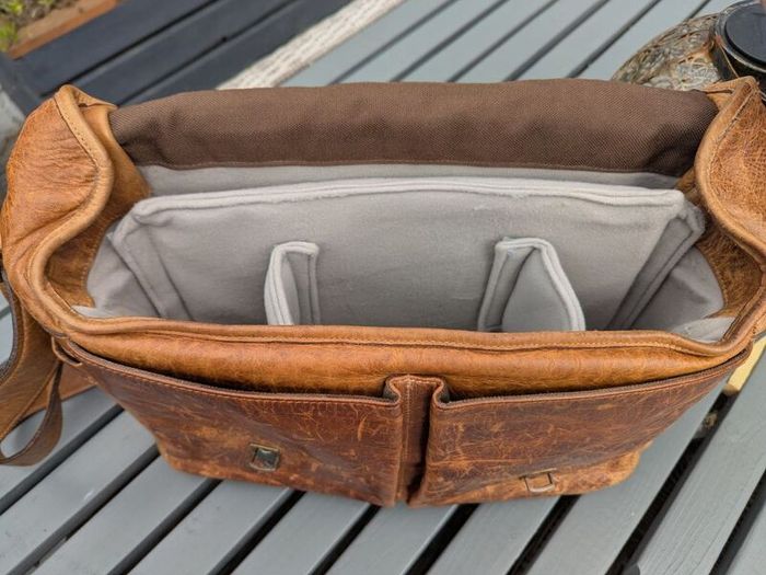 ONA Brixton Leather Camera & Laptop Messenger Bag