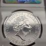 Great Britain 2017 Silver 1oz 2 Pounds Britannia NGC MS69 First Day of Issue Image 4