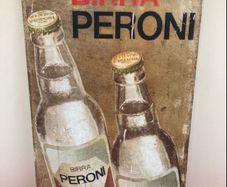 Peroni Beer Sign 50/60's Rare