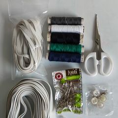 Sewing & Clothes Mending Kit With Elastics