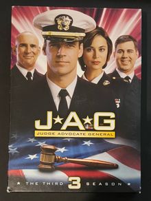JAG (Judge Advocate General) Season 3. 6 Disc DVD Television Series.