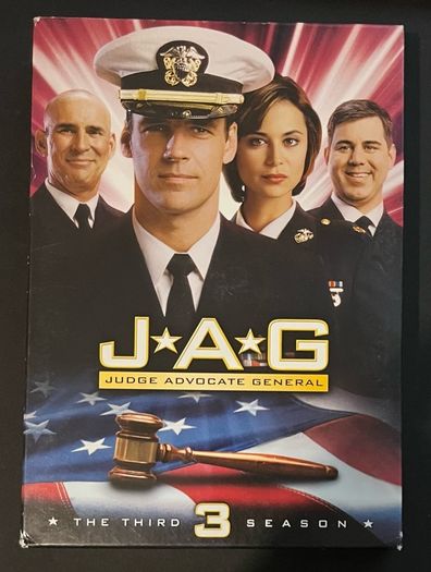 JAG (Judge Advocate General) Season 3. 6 Disc DVD Television Series.