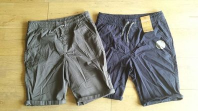 Grey and navy shorts age 12 - 13