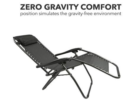 Foldable and Adjustable  2 Set of  Relaxing Recliners for  Garden Chairs, Camping Chairs, Patio and Balcony