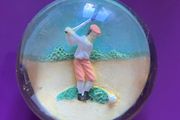 Vintage Golf Paperweight