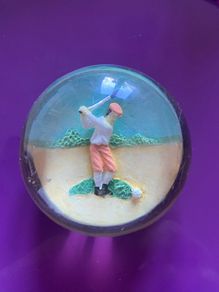 Vintage Golf Paperweight