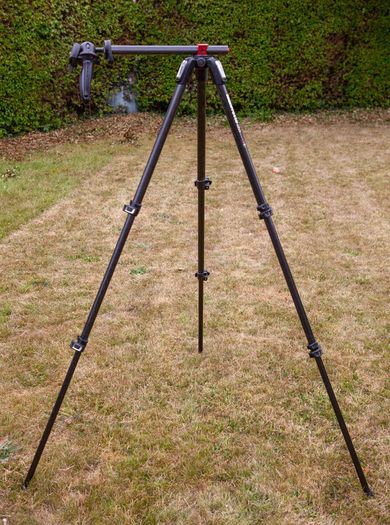 Manfrotto 055 CF Tripod with 327RC2 Head