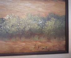 Large oil painting