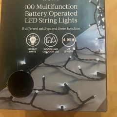 100 Multi Functional Battery Lights