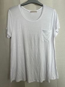 Zara White Basic T-Shirt