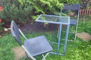 Garden table and chairs