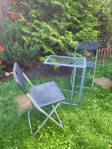 Garden table and chairs