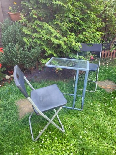 Garden table and chairs