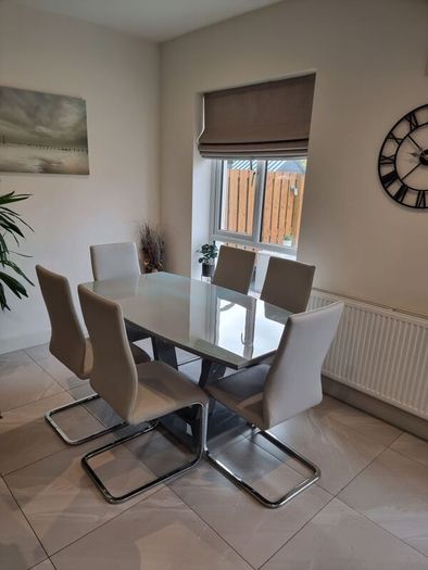 Dining Table and Six Chairs