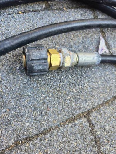 Commercial Heavy Duty Power Washer Gun, Lance & Hose - 280 Bar As-Is Minor Leak