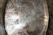 silver tray