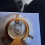 Vintage Limoges France Miniature Plate Jean Feuillade Courting Couple with Stand 5cm Image 4