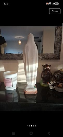 devotional statue of Our Lady of Lourdes