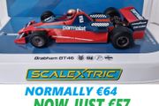 Scalextric F1 Brabham BT46 #2 Slot Car ( C4422 classic Formula one Legend )