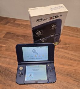 Nintendo New 3DS XL - Metallic Blue with Box