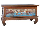 Coffee Table 80x50x40 cm Reclaimed Teak Wood