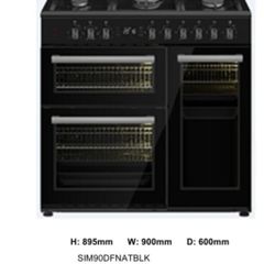 Dual Fuel Range 90cm