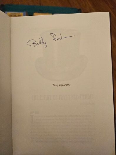 The Diary Of Maynard Perdu. By Bill Roach  Signed First Edition Hardback In Good Condition.  See Photos For Same.