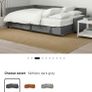 Blue Corner Couch, sleeping function Image 7