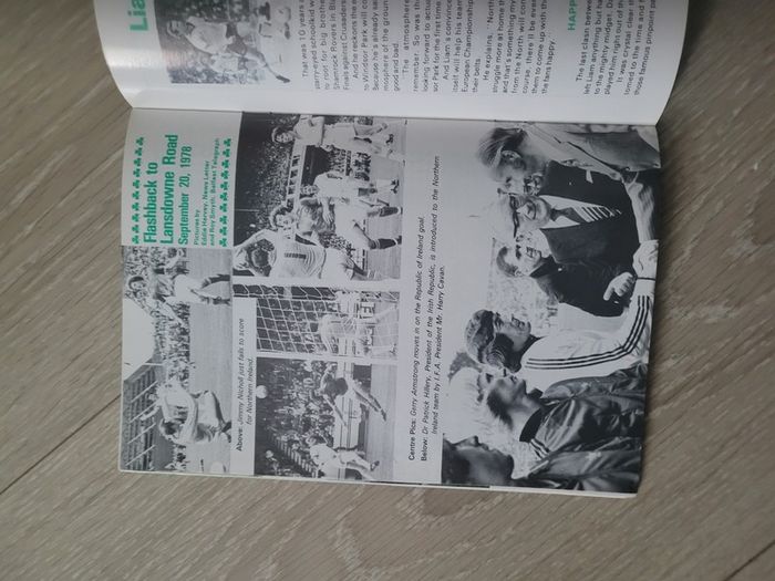 Northern Ireland v Rep of Ireland 1979 Official Programme