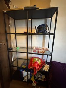 Free 4 tier glass display case