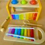 Hape Pound & Tap Bench With Slide Out Xylophone Image 5