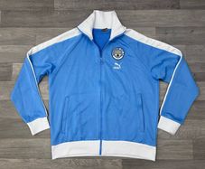 Puma Manchester City Anthem Heritage Jacket Mens Large