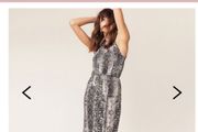 NEW Oasis Snake Print Dress