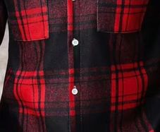 Plaid long sleeve shirt