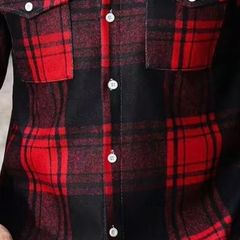 Plaid long sleeve shirt