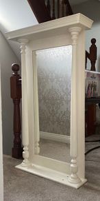 Mirror antique  very heavy solid wood