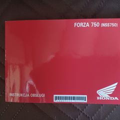 Honda Forza 750 Genuine Original Unused Owner's User's Handbook Manual