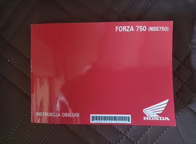 Honda Forza 750 Genuine Original Unused Owner's User's Handbook Manual