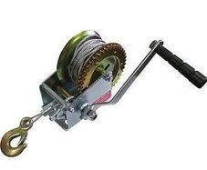 Manual Hand Winch 1200lbs Boat Trailer Caravan 20m 65ft Cable