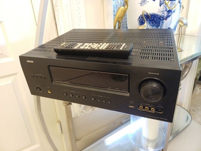 DENON Amplifier with remote control.