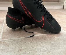 Nike Mercurial Superfly 7 Academy SG-Pro (Black x Chile Red)
