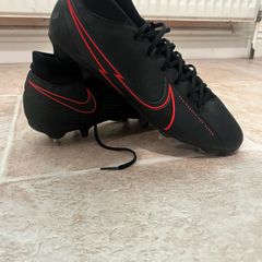 Nike Mercurial Superfly 7 Academy SG-Pro (Black x Chile Red)