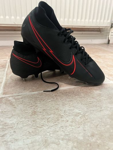 Nike Mercurial Superfly 7 Academy SG-Pro (Black x Chile Red)