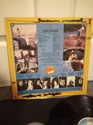 STEVE HILLAGE Fish Rising 1st UK press 1976 lp Gong Genesis King Crimson